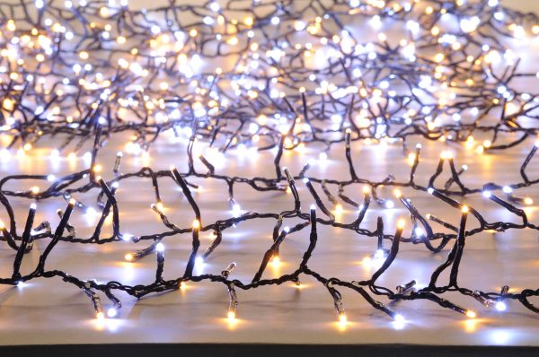 760 Cluster Lights - White & Warm White