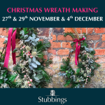 Christmas Wreath Making at Stubbings Maidenhead