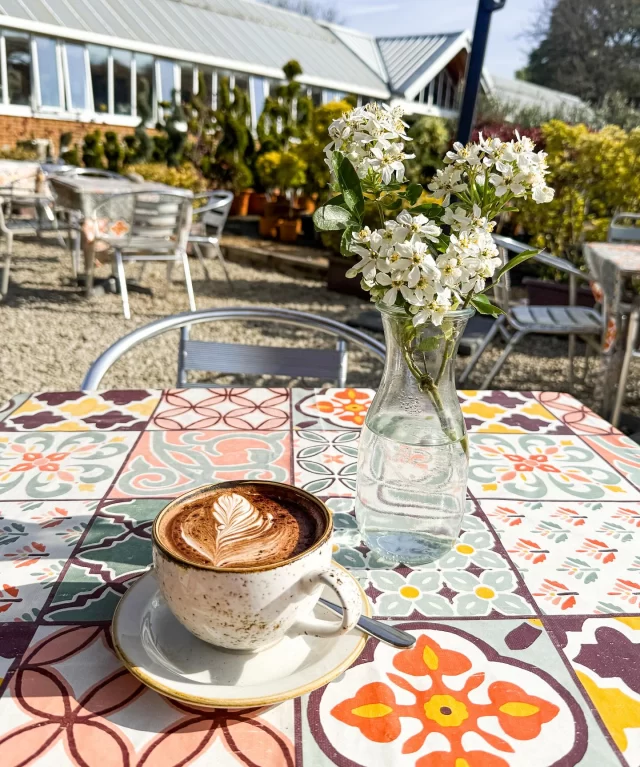 With beautiful weather on the way, there’s no better spot to enjoy it than our stunning walled garden. 🌸

Come soak up the sun, sip on a coffee, and treat yourself to a slice of cake surrounded by our gorgeous plants. ☕️🌿 

#stubbings #maidenhead #berkshire #cafe #coffee #walledgarden #whatsonmaidenhead #berkshirecafe #windsor #cake #cafelife